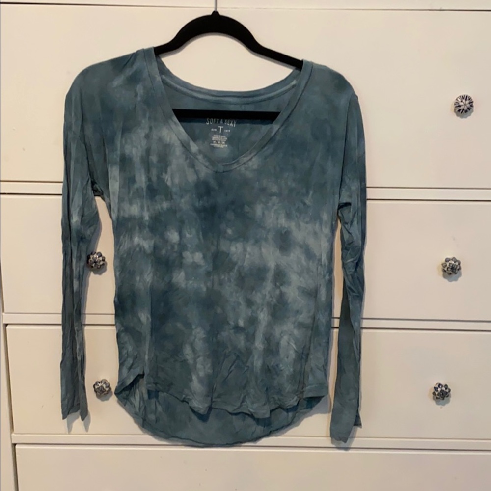 American Eagle Tie Dye Long Sleeve
